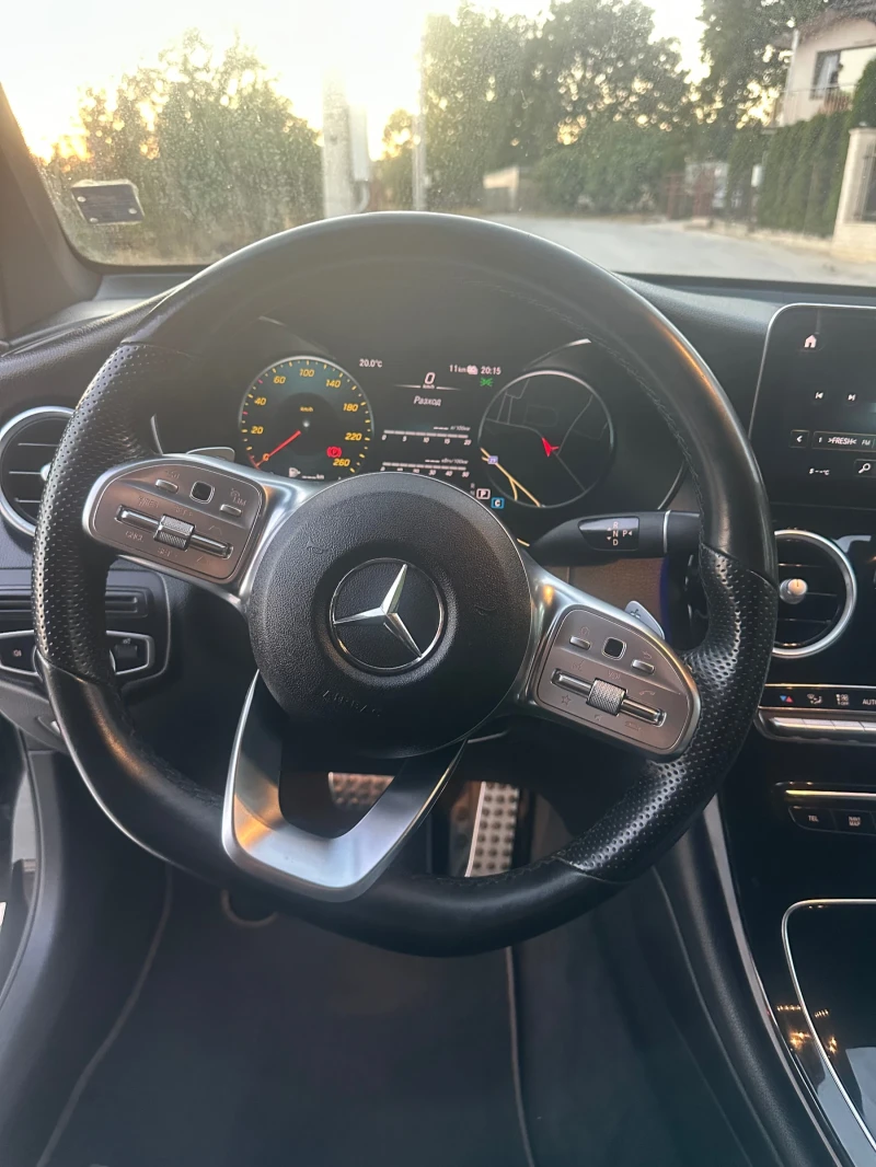 Mercedes-Benz GLC 300 AMG, Plug-in hybrid, ambient, camera , снимка 10 - Автомобили и джипове - 52745219