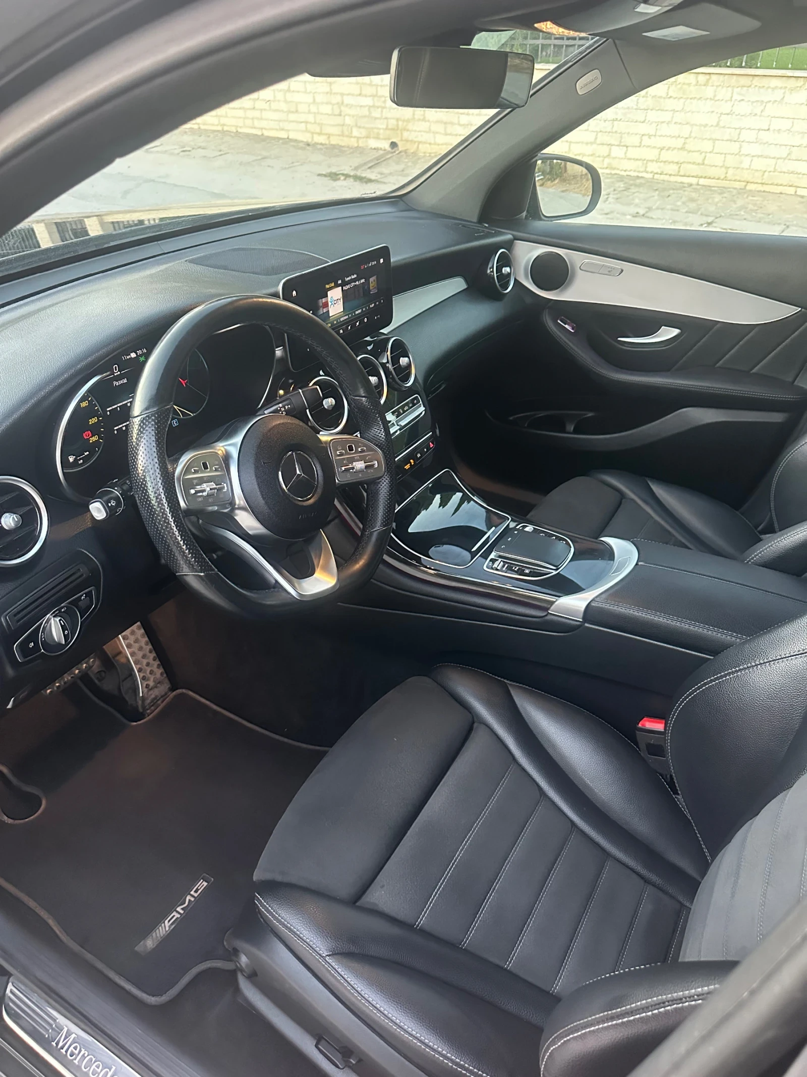 Mercedes-Benz GLC 300 AMG, Plug-in hybrid, ambient, camera  | Mobile.bg � ����������� 12