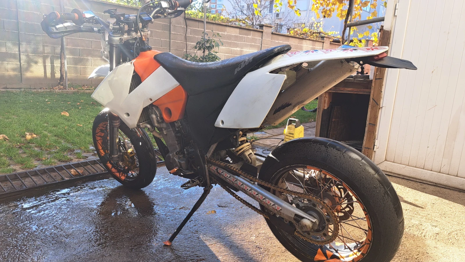 Ktm 520 SX , А2 кат., 6 скорости, без стартер, снимка 8 - Мотоциклети и мототехника - 53820705