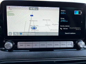 Hyundai Kona EV FASHION 64KW/h 204 k.с. SOH-100% ТЕРМО ПОМПА, снимка 12 - Автомобили и джипове - 53688291