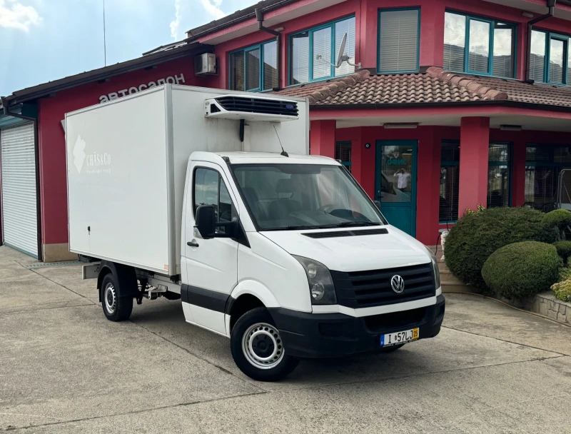 VW Crafter 2.0TDI* Хладилен + Ток* 3.50 метра фургон, снимка 11 - Бусове и автобуси - 41864136