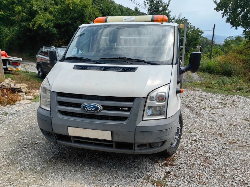 Ford Transit  2.4TDCI /КРАН HIAB !, снимка 4 - Бусове и автобуси - 46721687