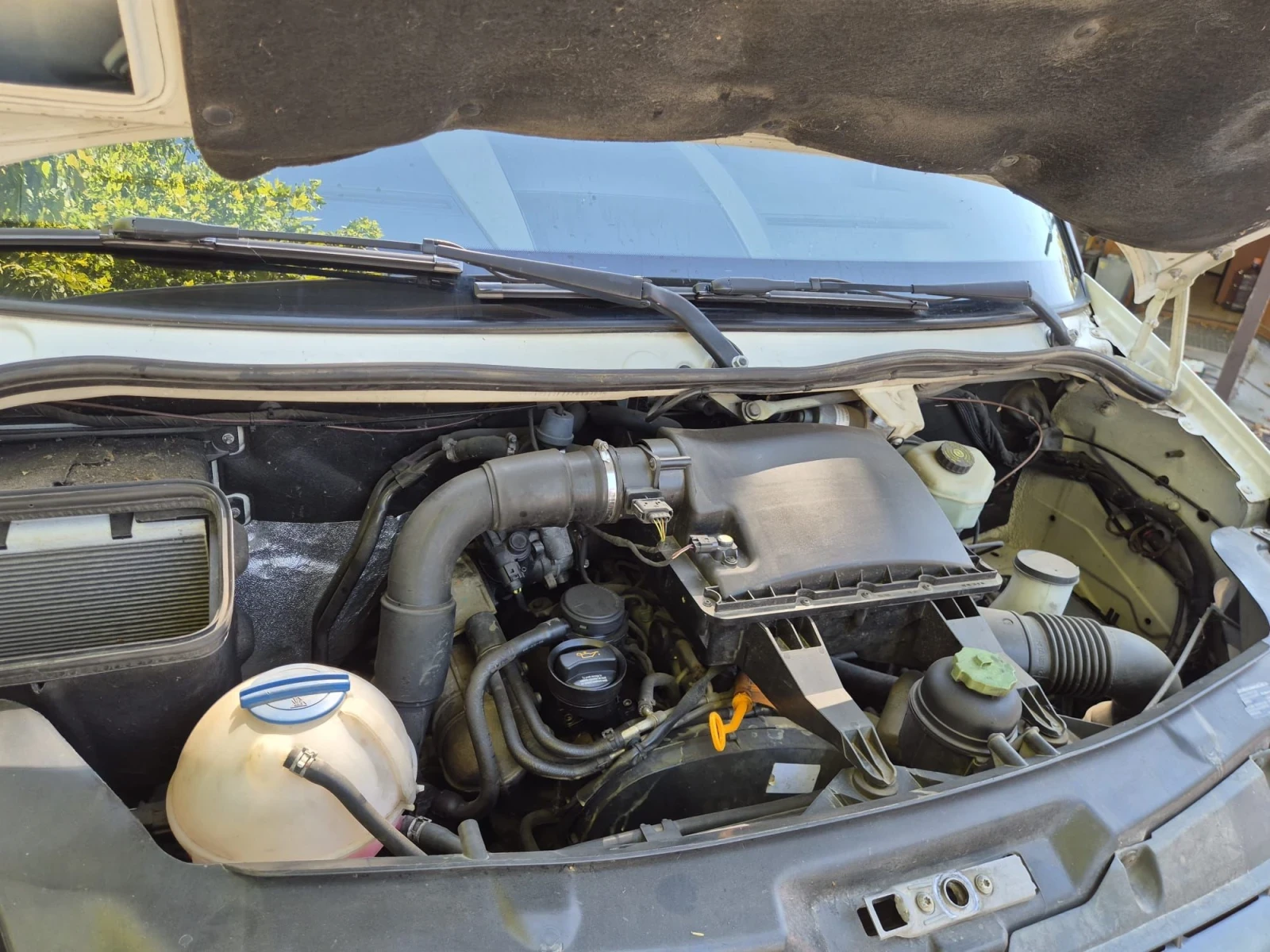VW Crafter 2.5tdi+ Klima-Navi, снимка 10 - Бусове и автобуси - 55740013