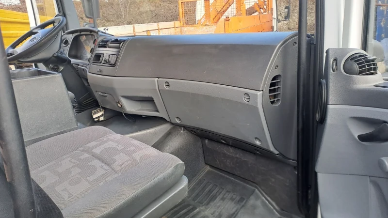 Mercedes-Benz Atego 1223 Самосвал с кран , снимка 14 - Камиони - 52650253