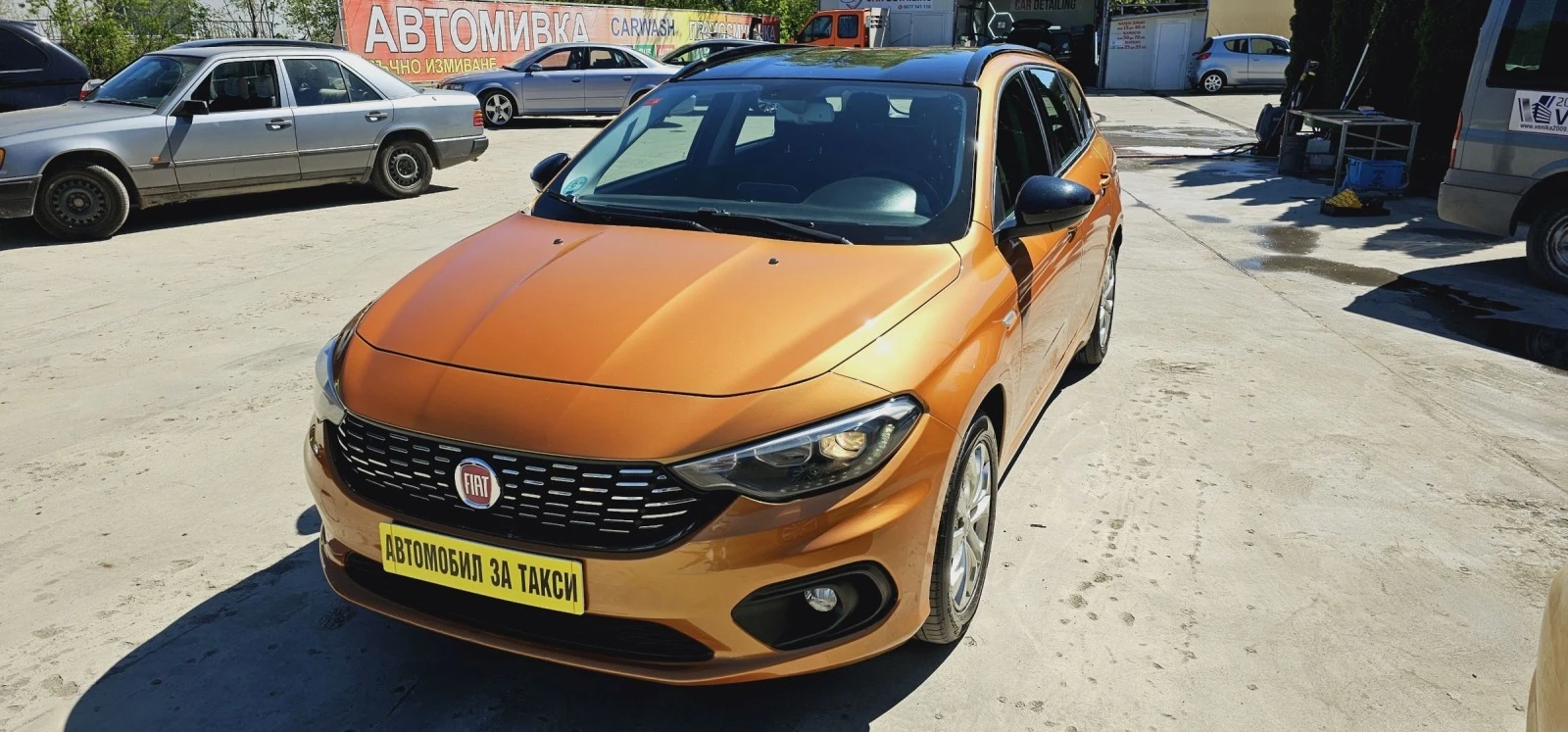 Fiat Tipo 1.4iT-120кс+ ГАЗ.ИНЖ.Готов за ТАКСИ* 02.2020Г. - изображение 9