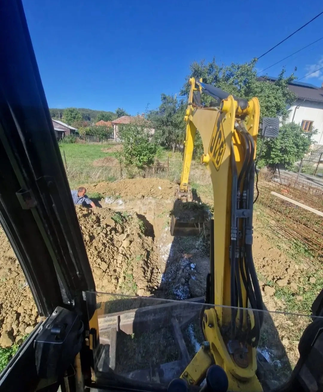 Багер JCB 8027Z, снимка 10 - Индустриална техника - 54582521