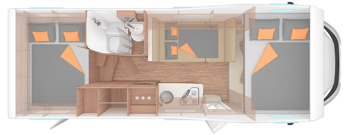 Кемпер Knaus Weinsberg CaraHome 700 DG  - изображение 3