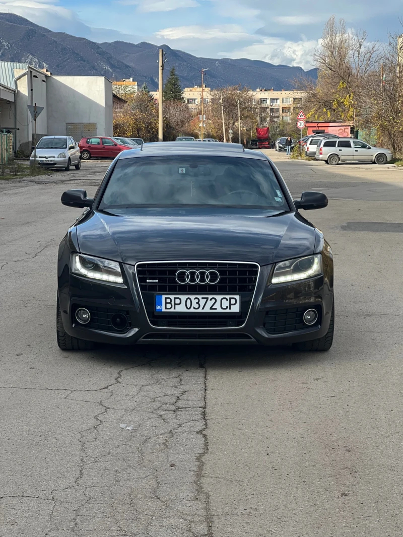 Audi A5 3.0TDI* 3XS-LINE* KEYLESS* DISTRONIC, снимка 2 - Автомобили и джипове - 52567868