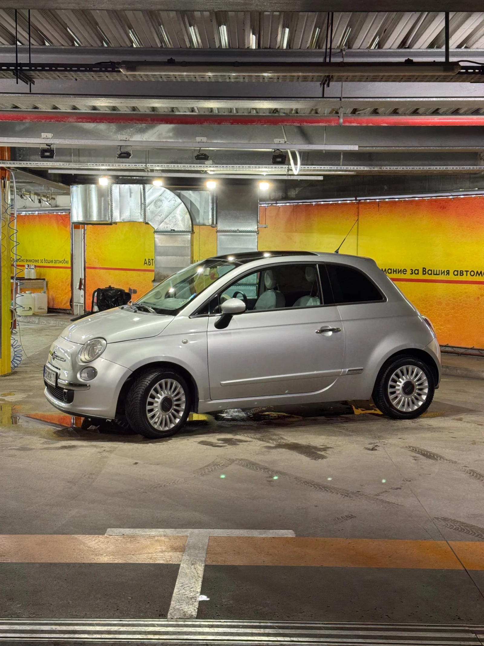 Fiat 500 1.2 69hp, снимка 2 - Автомобили и джипове - 54242987