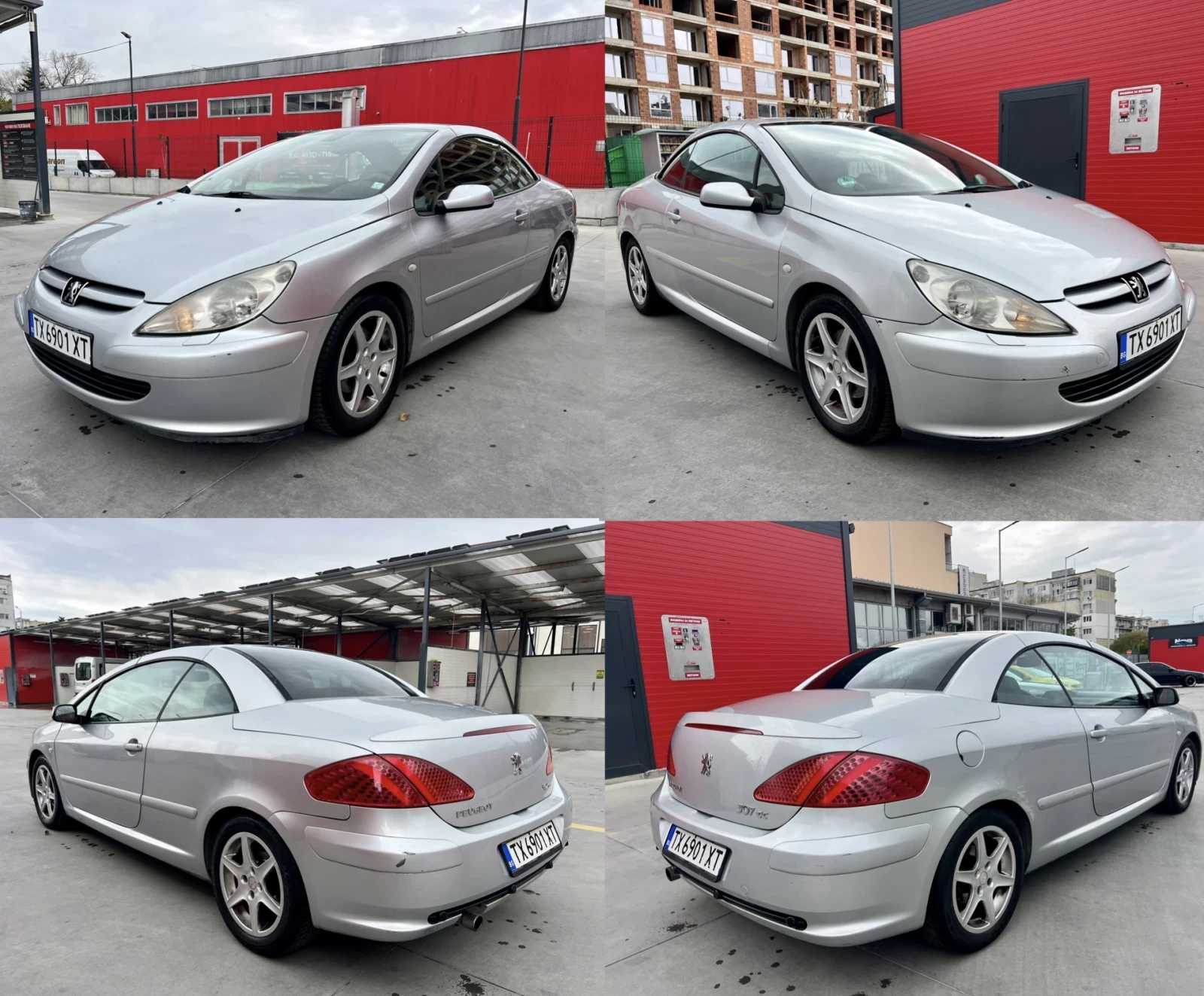 Peugeot 307 CC 2.0i Кожа/Подгрев, снимка 7 - Автомобили и джипове - 54380069