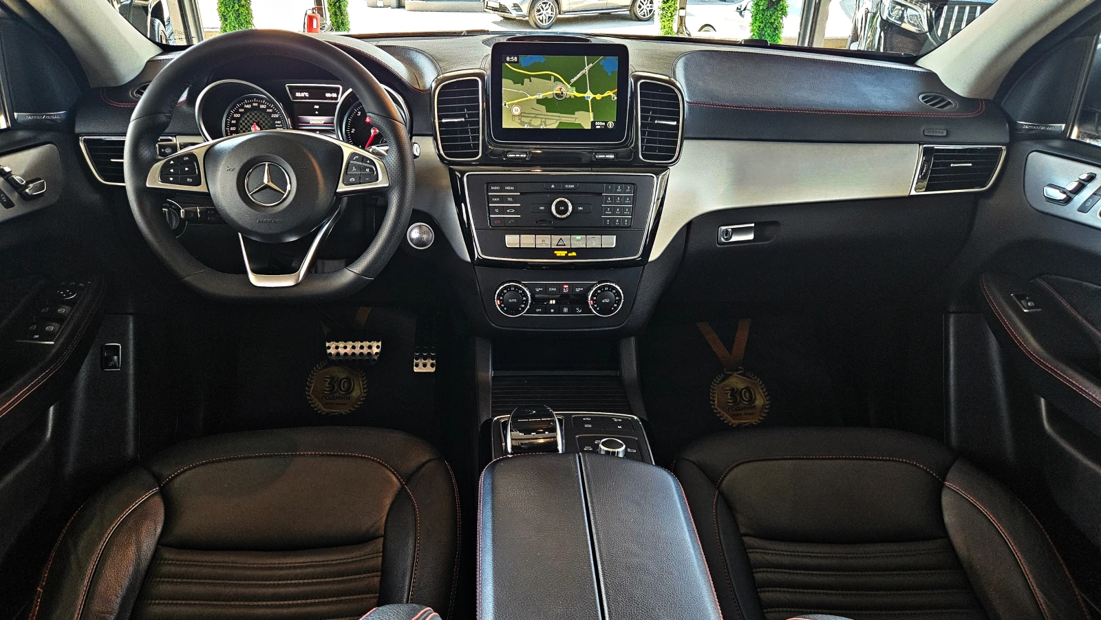 Mercedes-Benz GLE Coupe 350/COUPE/6.3AMG/CAMERA/HARMAN/KARDON/CAR PLAY/AM, снимка 9 - Автомобили и джипове - 56198168