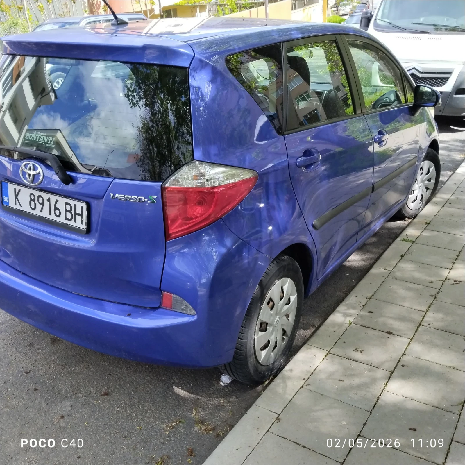 Toyota Verso S Verso s, снимка 6 - Автомобили и джипове - 54387279