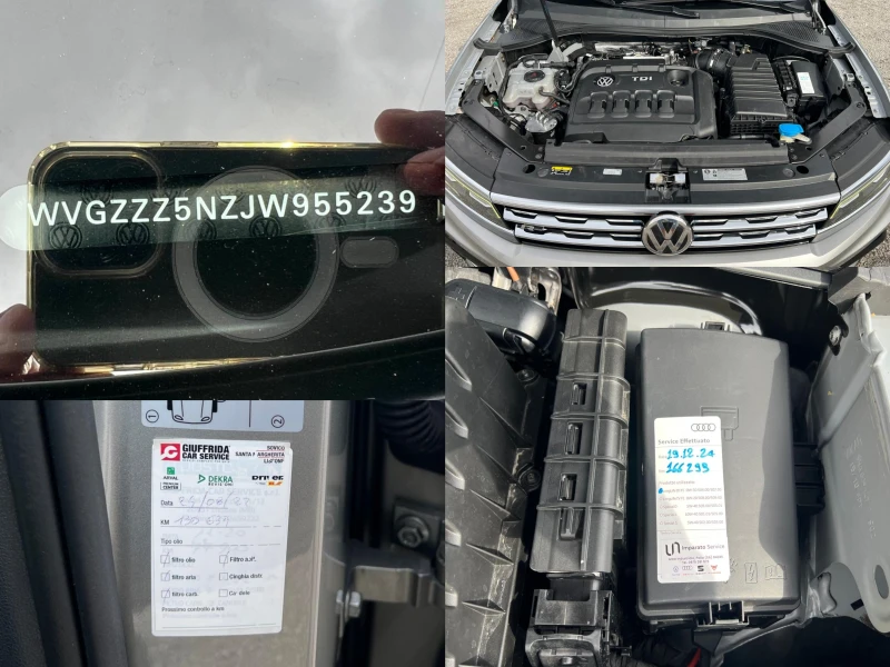 VW Tiguan R-Line 240HP 4X4 2, 0TDi НАПЪЛНО ОБЛУЖЕН, снимка 10 - Автомобили и джипове - 51911144