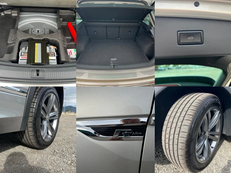 VW Tiguan R-Line 240HP 4X4 2, 0TDi НАПЪЛНО ОБЛУЖЕН, снимка 9 - Автомобили и джипове - 51911144