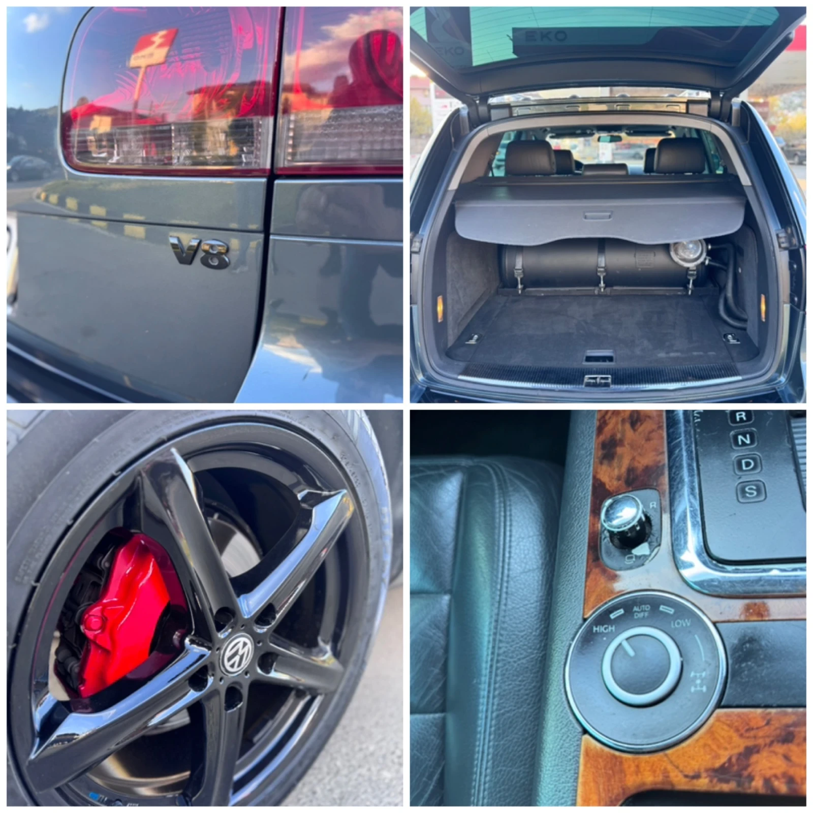 VW Touareg 4.2 газ/бензин, Пружини, снимка 17 - Автомобили и джипове - 54127357