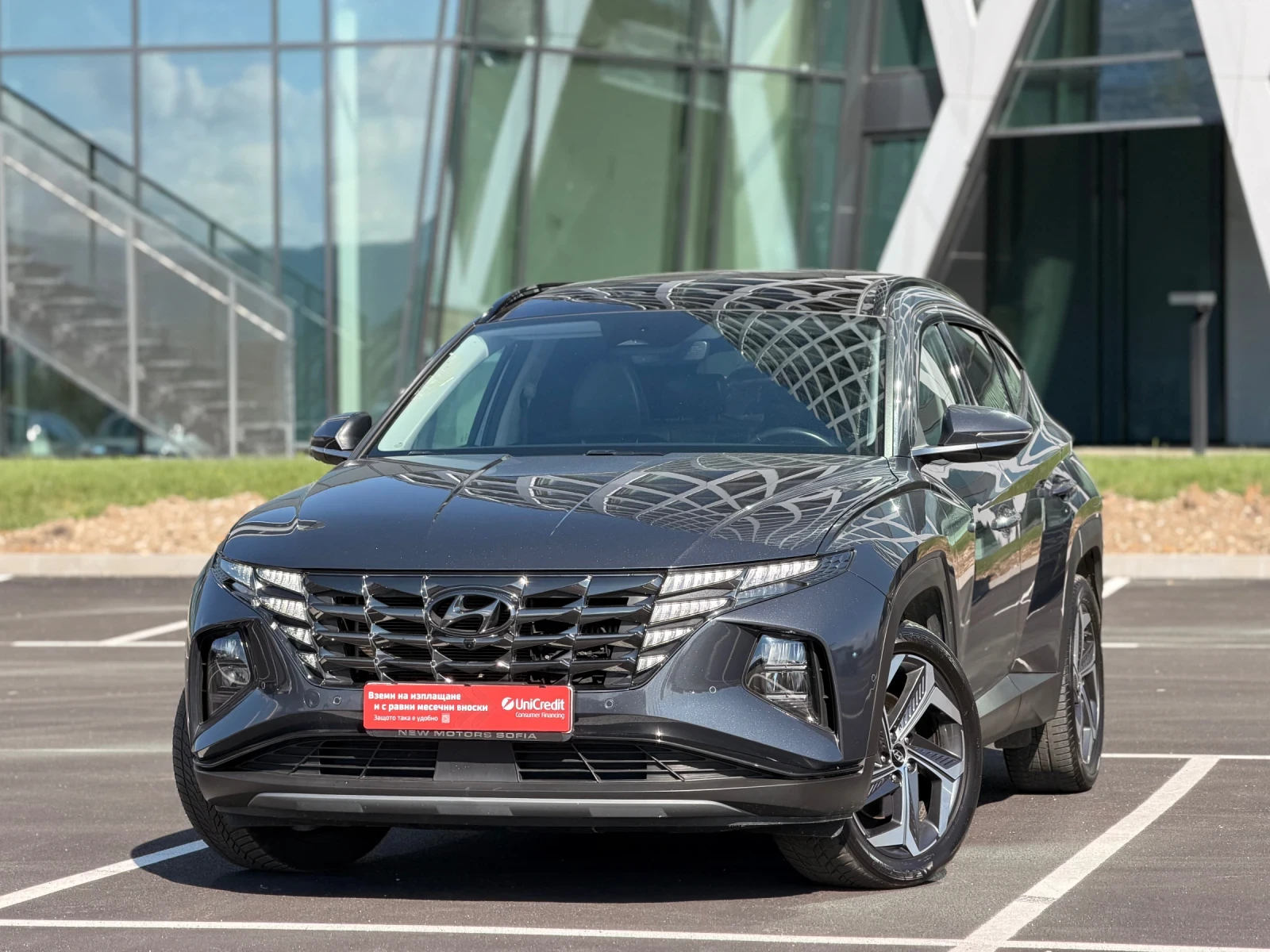 Hyundai Tucson 1.6Hybrid exellence-4WD-Лизинг през Уникредит 