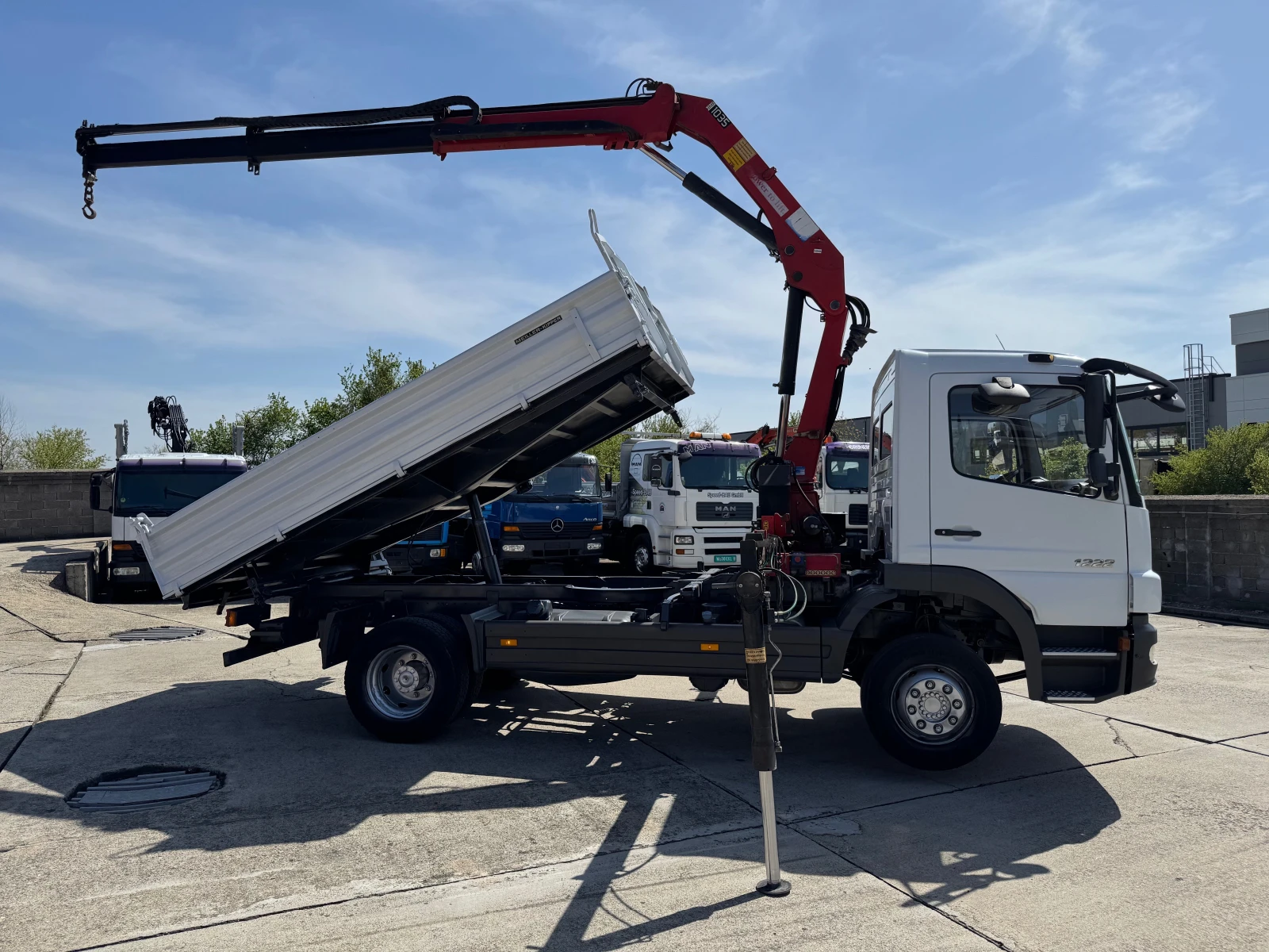 Mercedes-Benz Atego 1222 , ���� HMF 1035  EURO5 | Mobile.bg � ����������� 6