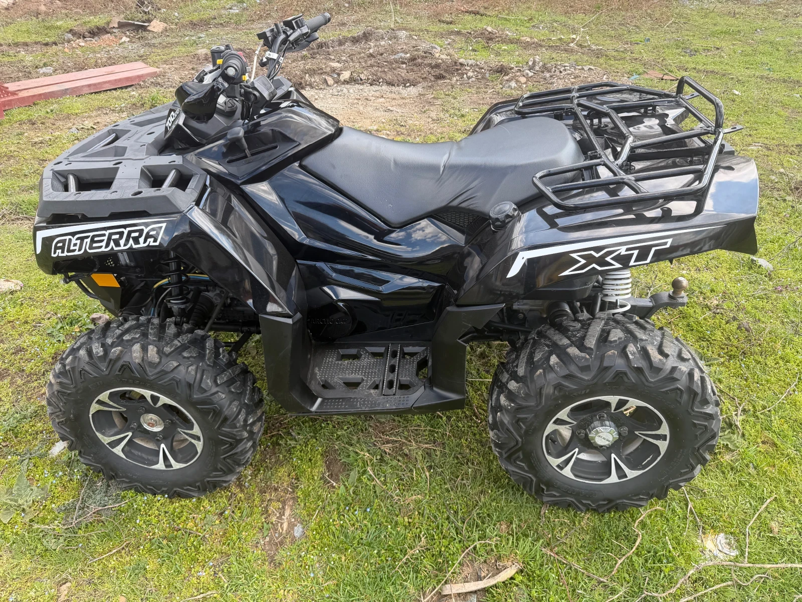 Arctic Cat Mud Pro ALTERRA XT 700 ХИДРАВЛИКА ЛЕБЕДКА НОВО, снимка 4 - Мотоциклети и мототехника - 54011097