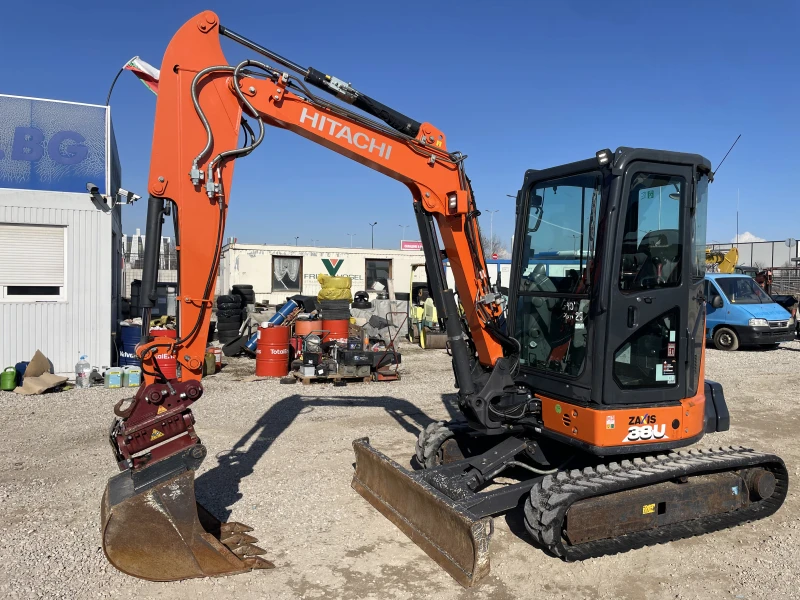 Багер Hitachi ZX 38U-6, снимка 6 - Индустриална техника - 48906816