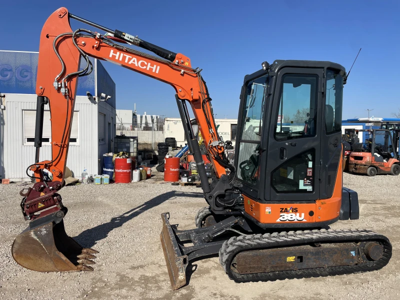 Багер Hitachi ZX 38U-6, снимка 5 - Индустриална техника - 48906816