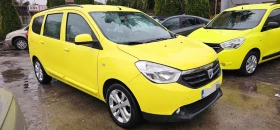 Dacia Lodgy 1.6i-85кс.+ ЗаводскиГазИнж.-Боядисана за Такси, снимка 3