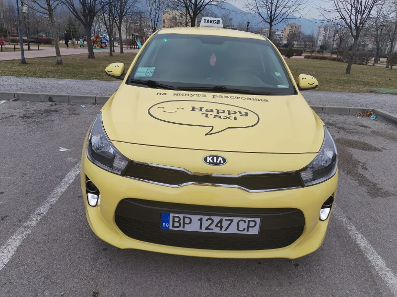 Kia Rio Такси , снимка 1 - Автомобили и джипове - 49075490