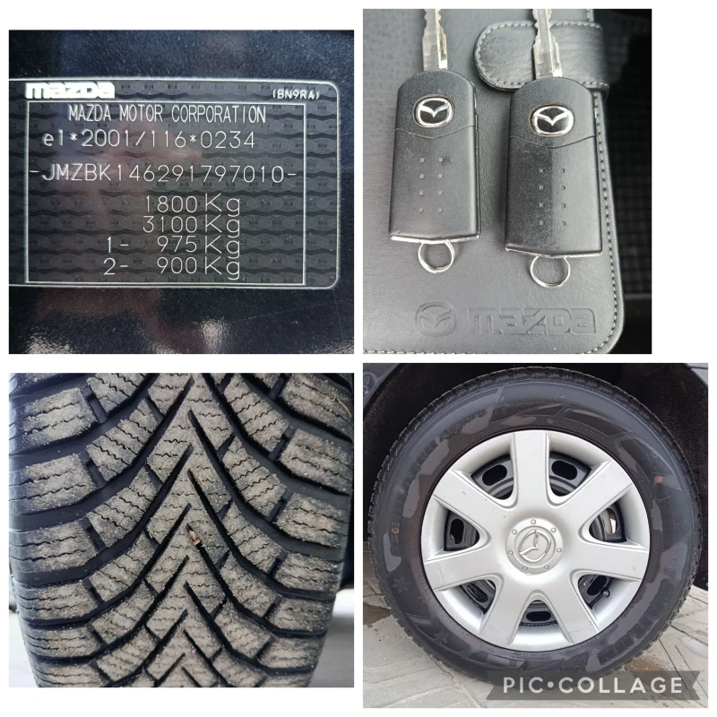 Mazda 3 1.6 дизел 90 к.с., снимка 15 - Автомобили и джипове - 53386427