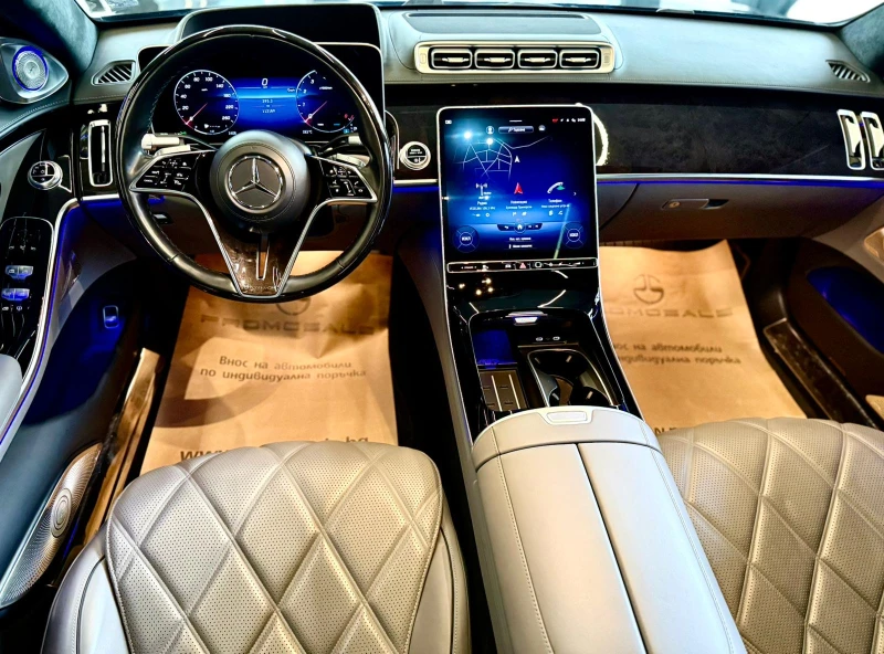 Maybach S580 4Matic* Масаж* 360* Burmester* Лизинг, снимка 11 - Автомобили и джипове - 53431911