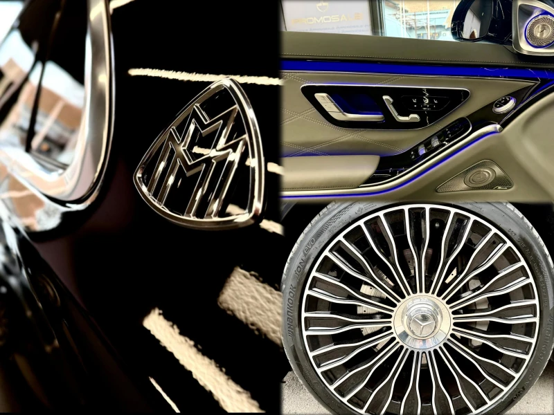 Maybach S580 4Matic* Масаж* 360* Burmester* Лизинг, снимка 17 - Автомобили и джипове - 53431911