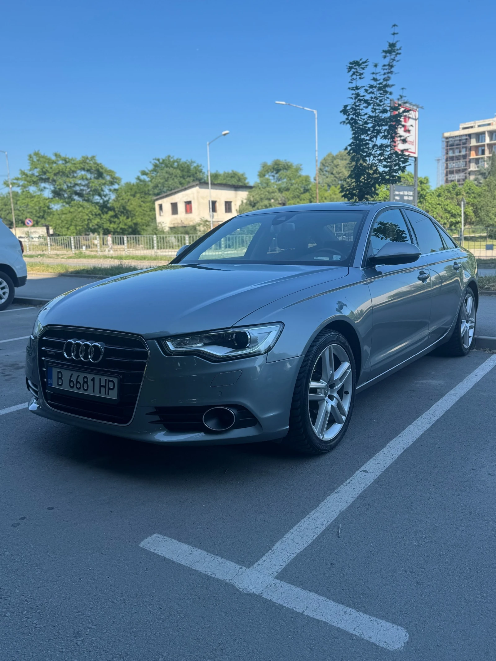 Audi A6 3.0 TDI QUATTRO * TV * МАСАЖ * ОБДУХВАНЕ * ПЕЧКА - изображение 4