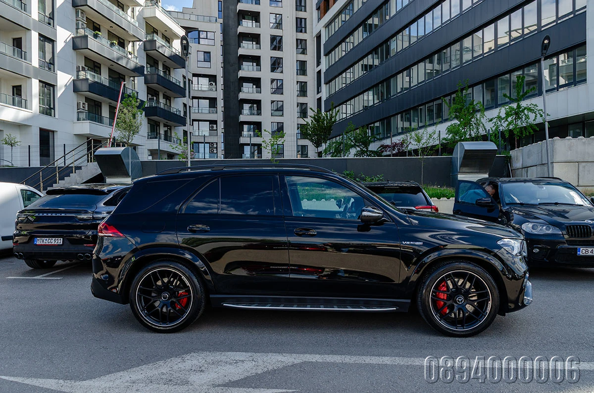 Mercedes-Benz GLE 63 S AMG 4M DESIGNO EXCLUSIVE BURMEISTER PANORAMA ОБДУХВАНЕ - изображение 5