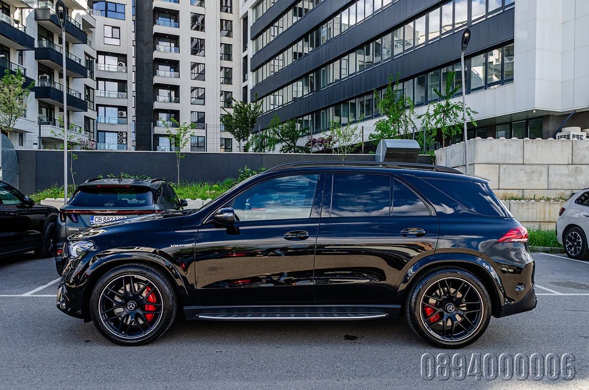 Mercedes-Benz GLE 63 S AMG 4M DESIGNO EXCLUSIVE BURMEISTER PANORAMA ОБДУХВАНЕ - изображение 4