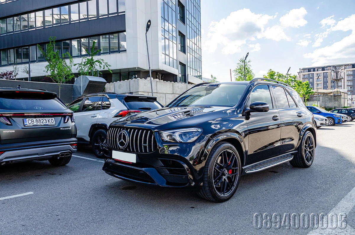Mercedes-Benz GLE 63 S AMG 4M DESIGNO EXCLUSIVE BURMEISTER PANORAMA ОБДУХВАНЕ - изображение 3