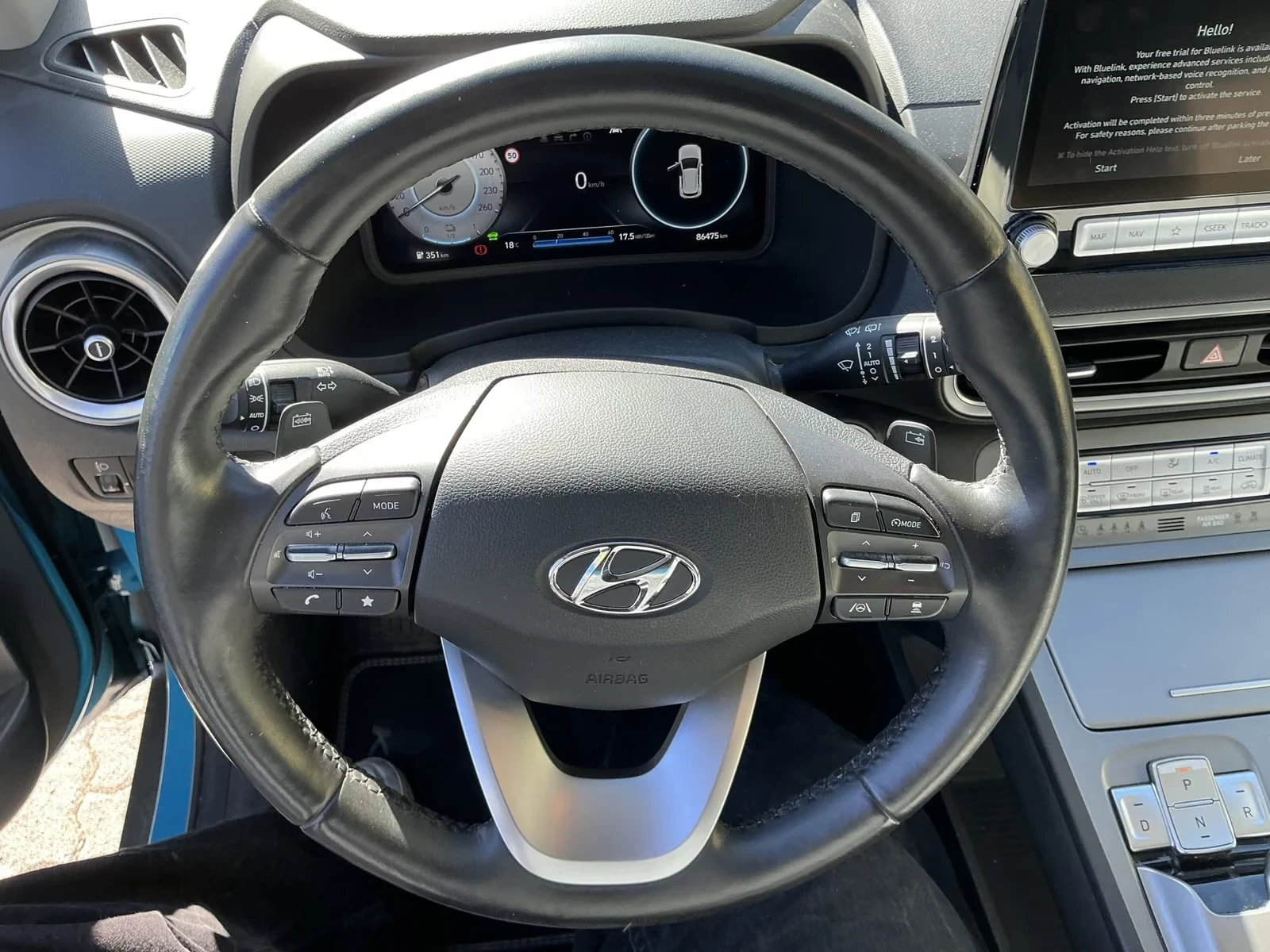Hyundai Kona PRIME* КОЖА* 64KW* ГАРАНЦИЯ, снимка 4 - Автомобили и джипове - 56262417