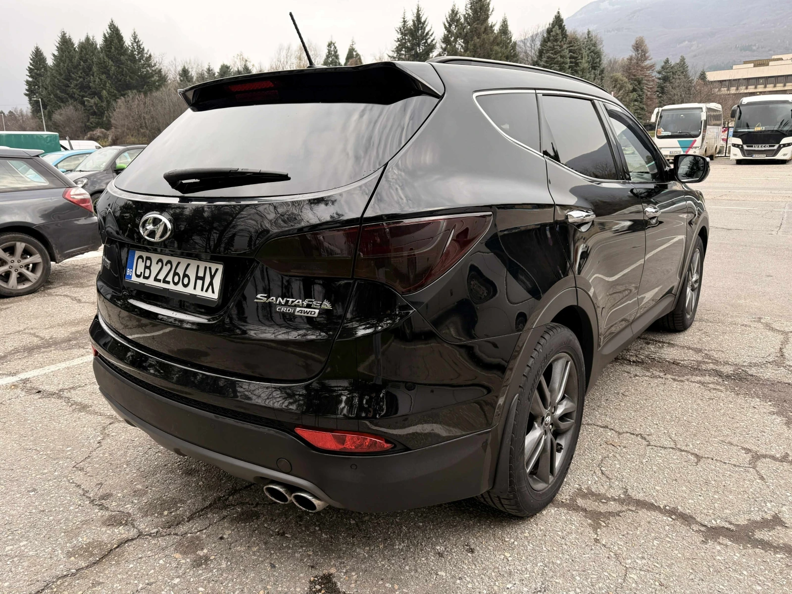 Hyundai Santa fe 2.2CRDI 4x4 сервизна история, снимка 4 - Автомобили и джипове - 56305110