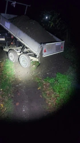 За автомобил Други САМОСВАЛНО РЕМАРКЕ 2.7t, снимка 5 - Ремаркета - 52286482