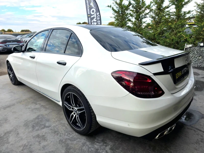Mercedes-Benz C 220 D FULL AMG LINE BURMEISTER ЛИЗИНГ 100%, снимка 6 - Автомобили и джипове - 52283790