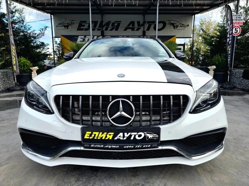 Mercedes-Benz C 220 D FULL AMG LINE BURMEISTER ЛИЗИНГ 100%, снимка 3 - Автомобили и джипове - 52283790