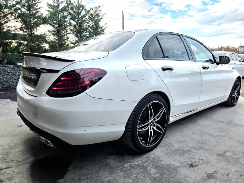 Mercedes-Benz C 220 D FULL AMG LINE BURMEISTER ЛИЗИНГ 100%, снимка 9 - Автомобили и джипове - 52283790