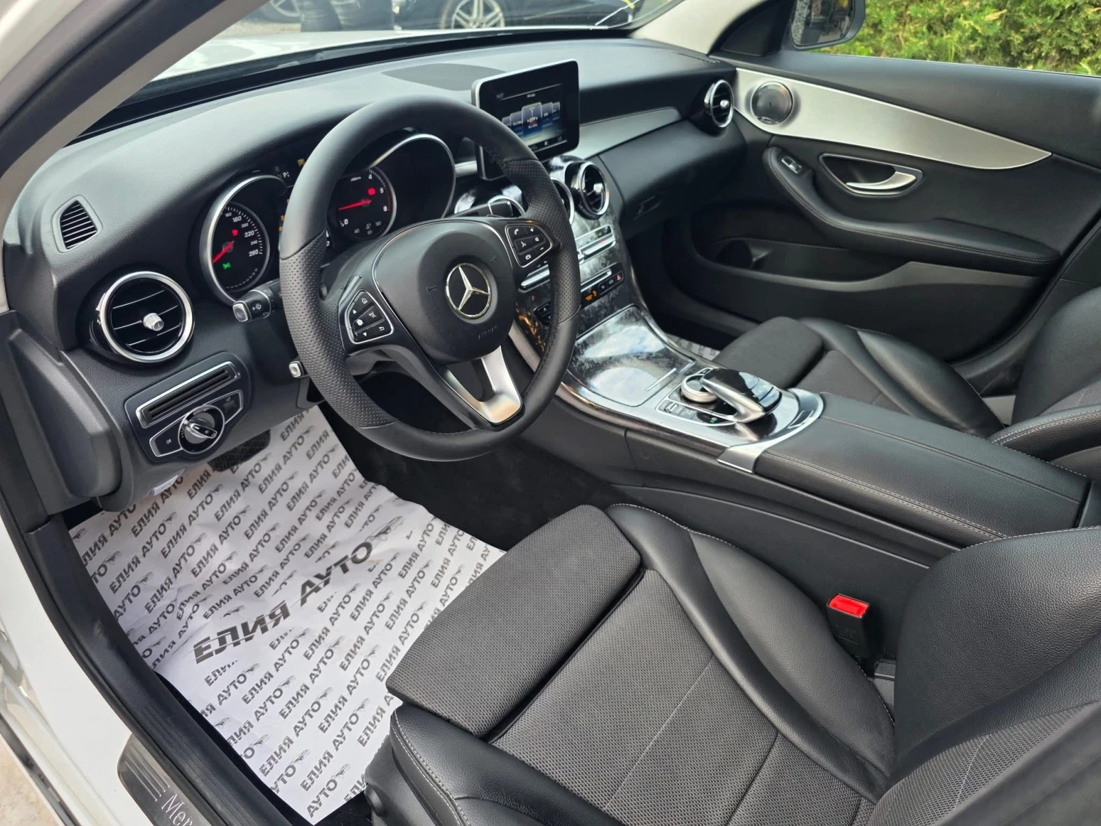 Mercedes-Benz C 220 D FULL AMG LINE BURMEISTER  100% | Mobile.bg   12