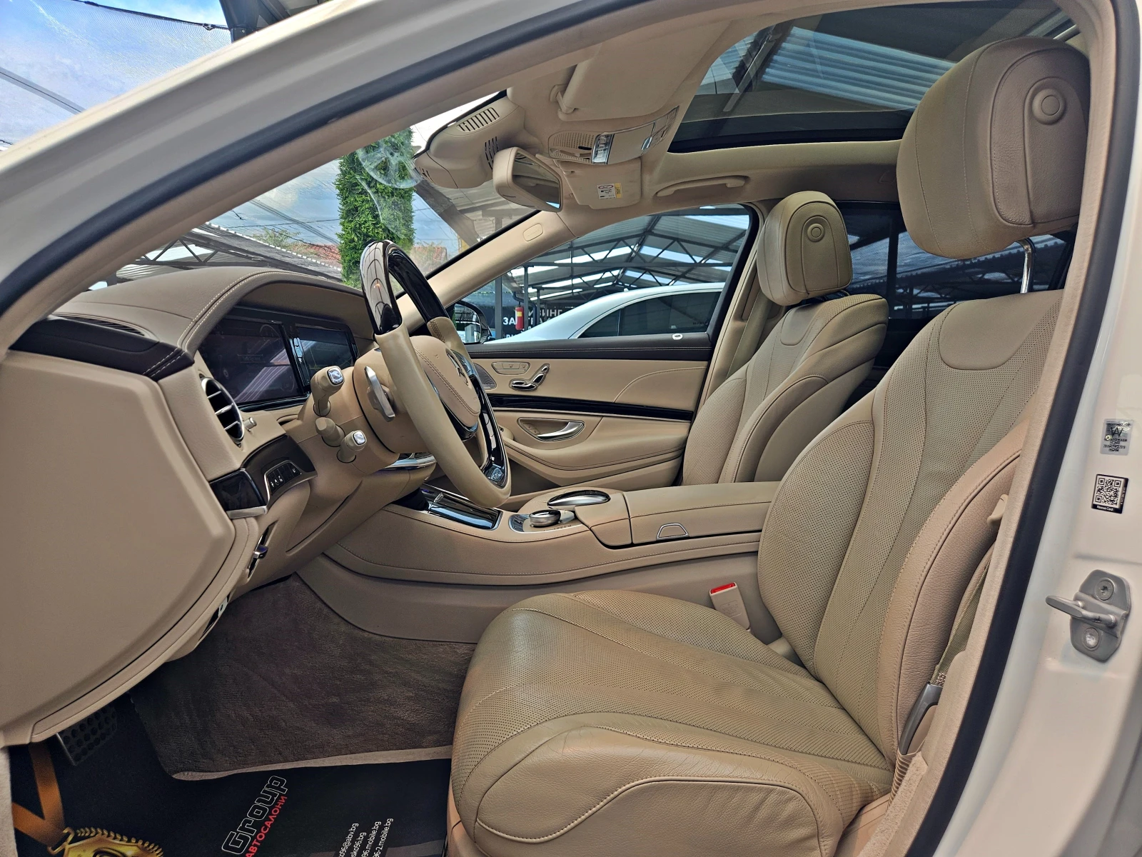 Mercedes-Benz S 350 L/AMG/4MAT/CAMERA/DISTR/HUD/PANO/ОБДУХ/АMBIENT/LIZ, снимка 15 - Автомобили и джипове - 55102426