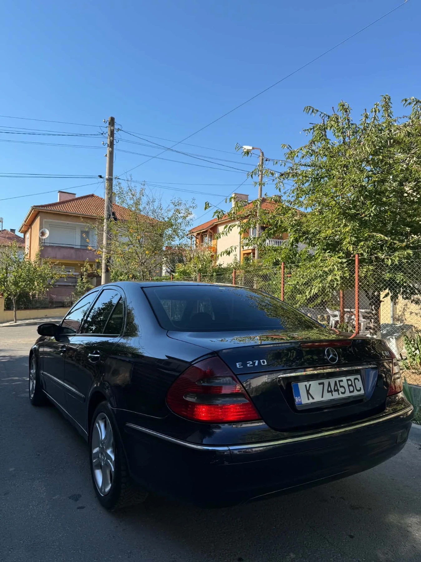 Mercedes-Benz E 270, снимка 8 - Автомобили и джипове - 56167280