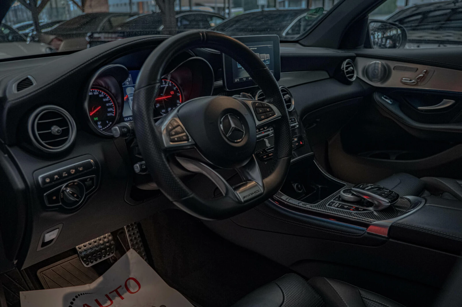Mercedes-Benz GLC 63 AMG Coupe/Burmester/HuD/Ambi/Обдухване/Карбон/Камера 3 - изображение 7