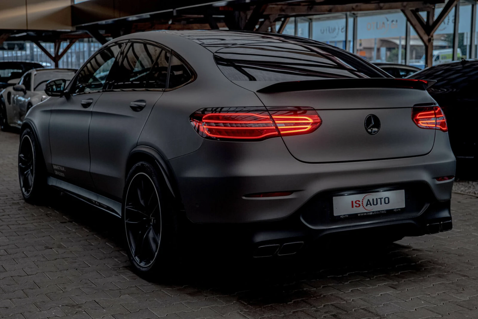 Mercedes-Benz GLC 63 AMG Coupe/Burmester/HuD/Ambi/Обдухване/Карбон/Камера 3 - изображение 6
