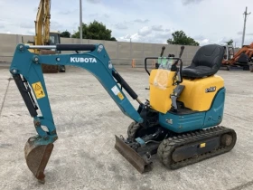Багер Kubota U-008 * ЛИНИЯ * РАЗШИРЯЕМИ ВЕРИГИ * ОЧАКВАН 22.12., снимка 1