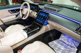 Mercedes-Benz S 350 D LONG 4MATIC AMG LINE LED BURM ПАНО ЛИЗИНГ 100%, снимка 13