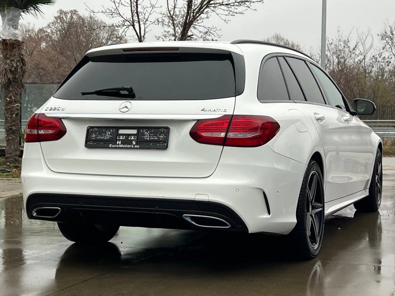 Mercedes-Benz C 220 d, 4-MATIC, AMG LINE, NIGHT PACK, FULL SERV. KATO , снимка 5 - Автомобили и джипове - 52903418