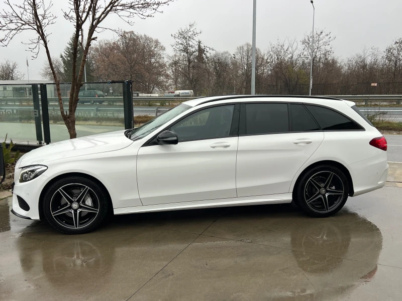 Mercedes-Benz C 220 d, 4-MATIC, AMG LINE, NIGHT PACK, FULL SERV. KATO , снимка 7 - Автомобили и джипове - 52903418