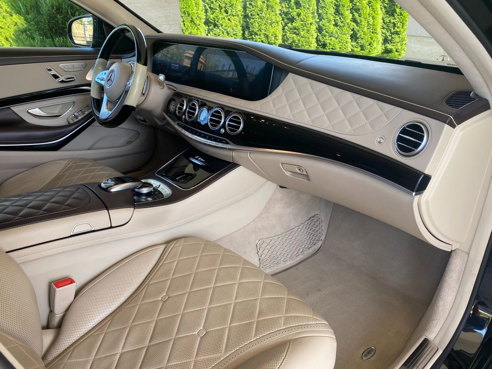 Mercedes-Benz S 400 D 4M 3xTV AMG Optic LONG Maybach Package Inside | Mobile.bg   16