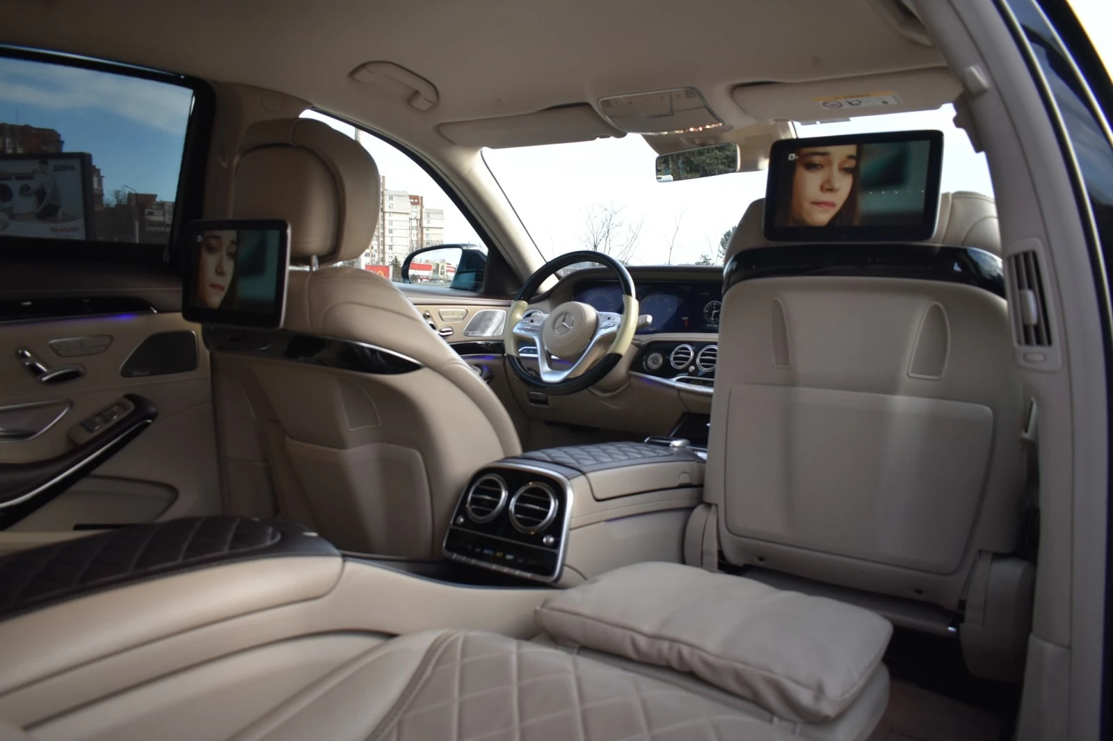 Mercedes-Benz S 400 D 4M 3xTV AMG Optic LONG Maybach Package Inside | Mobile.bg   11